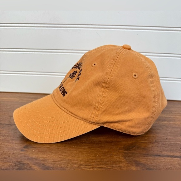 Joshua Tree Desert Blooms orange baseball cap hat. One size fits most. - Picture 2 of 7
